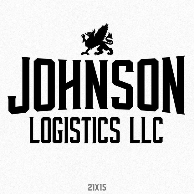 Company Name Truck Decal, (Set of 2)