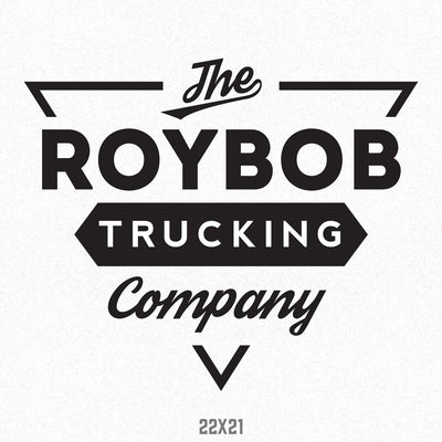 Company Name Truck Decal, (Set of 2)