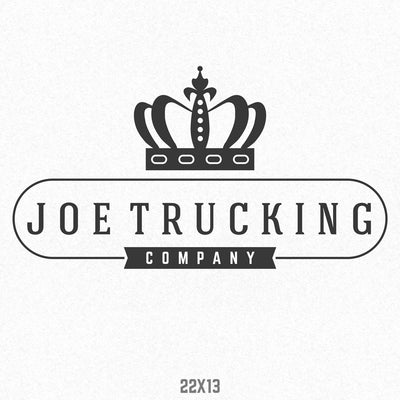 Company Name Truck Decal, (Set of 2)