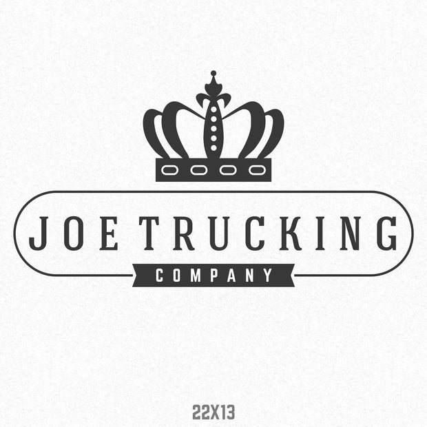 Company Name Truck Decal, (Set of 2)