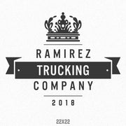 Company Name Truck Decal, (Set of 2)