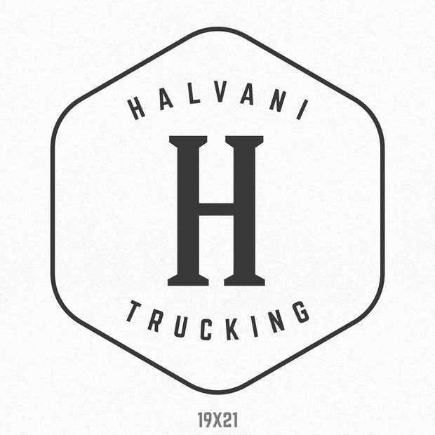 Company Name Truck Decal, (Set of 2)