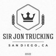 Company Name Truck Decal, (Set of 2)