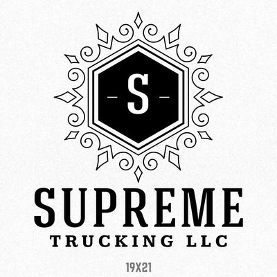 Company Name Truck Decal, (Set of 2)