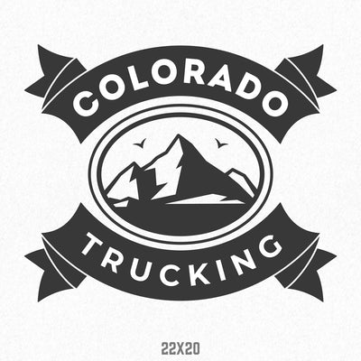 Company Name Truck Decal, (Set of 2)