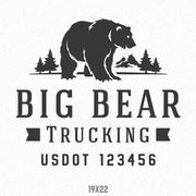 Company Name Truck Decal, (Set of 2)