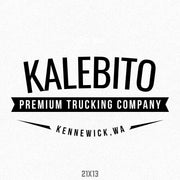 Company Name Truck Decal, (Set of 2)