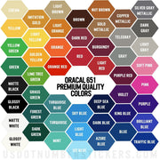 Company Name Truck Decal, USDOT (Set of 2)